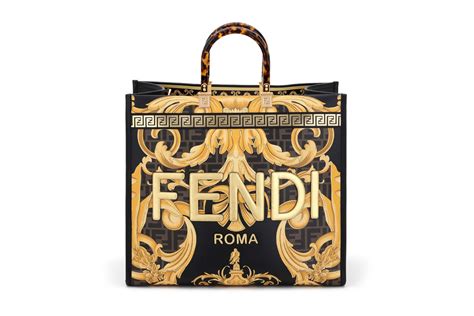 fendi and versace collab bag|fendi versace accessories.